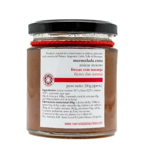 La Cullera Mermeladas de Fresa con Naranja 250g