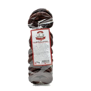 Palmeras de Hojadre con Chocolate Reposteria del somontano