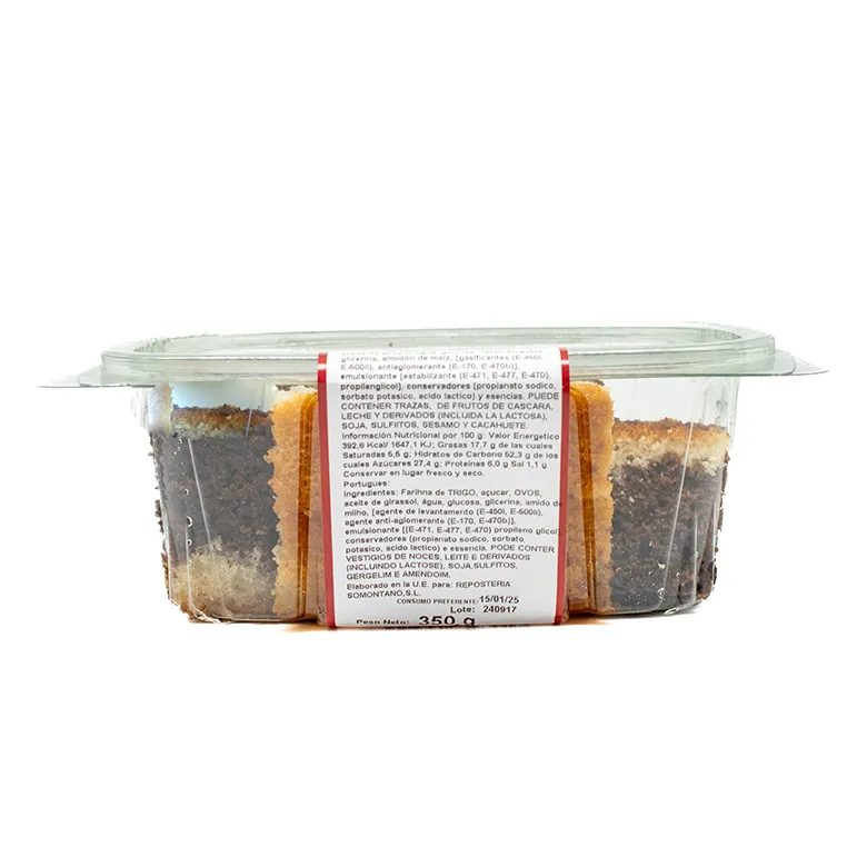 Bizcocho Mármol Repostería Porta 350 gr - Imagen 2