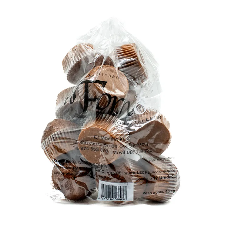 Magdalenas de Chocolate El Forno de Castejón de Sos 450g - Imagen 2