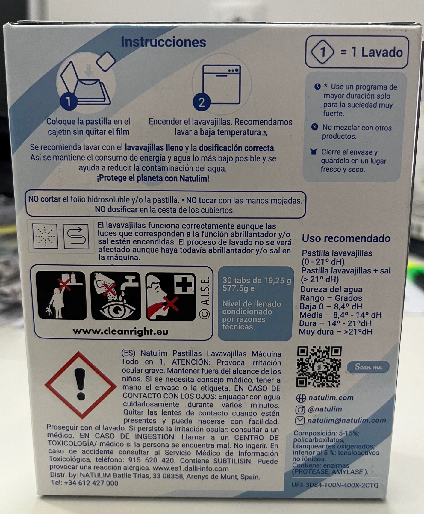 Pastillas Lavavajillas. 30 uni - Imagen 4