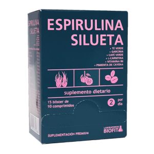 Biofit Espirulina Silueta Blister x 10 Comprimidos