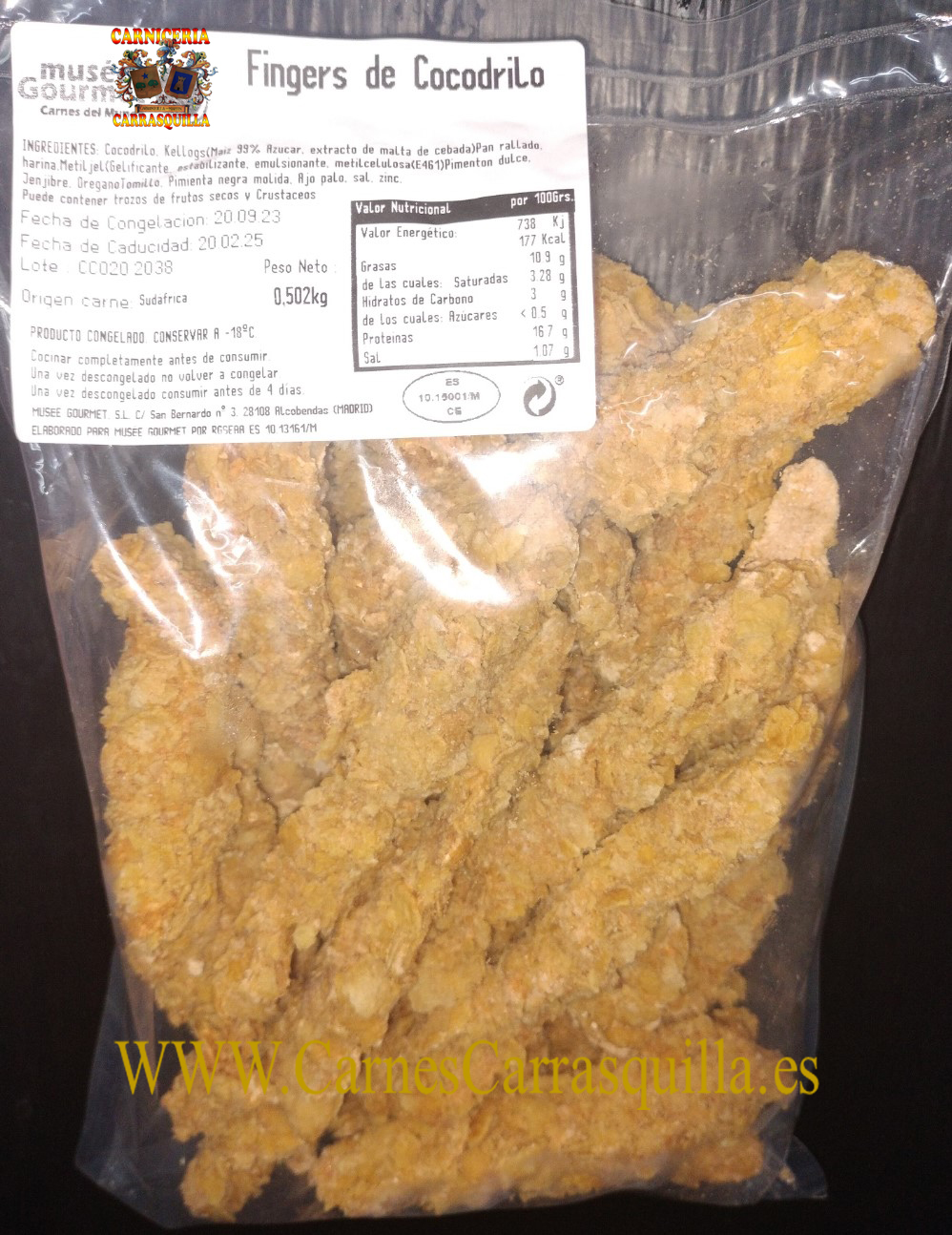 COCODRILO Finges 500 GR