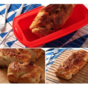 Molde de silicona para tartas y pan