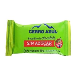 Cerro Azul Bocadito de Chocolate sin Azúcar