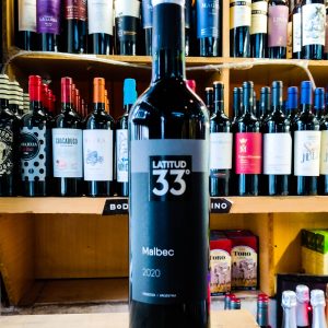 VINO TINTO LATITUD 33 MALBEC X 750 ML
