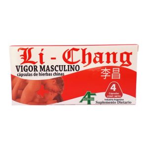 Li Chang Vigorizante Masculino x 4 Cápsulas
