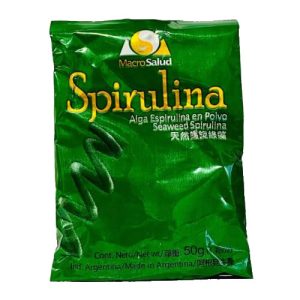 Macro Salud Espirulina en Polvo x 50 Grs
