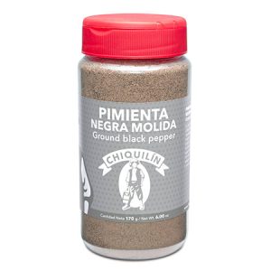 Pimienta negra molida 170g
