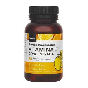 Natier Vitamina C x 50 Cápsulas