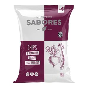 Nuestros Sabores Raíces de Remolacha y Batata x 80 Grs