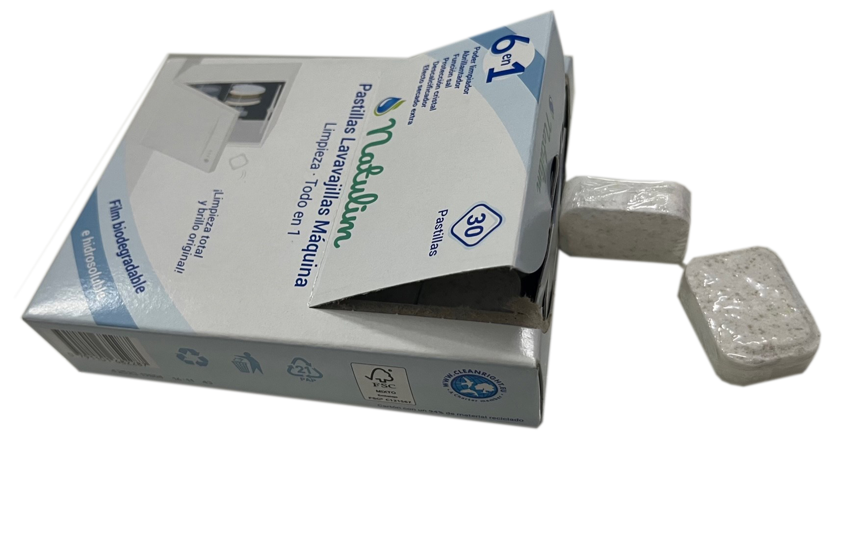 Pastillas Lavavajillas. 30 uni