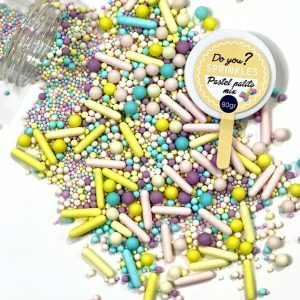 Palitos y perlas pastel mix