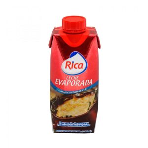 Leche Evaporada Rica (330 ml)