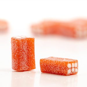 Mini ladrillo Tegelsten Sockrade Jordgubb