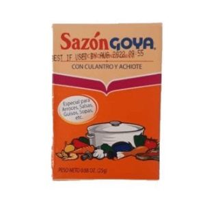 Sazón Cilantro y Achiote Goya (25 g)