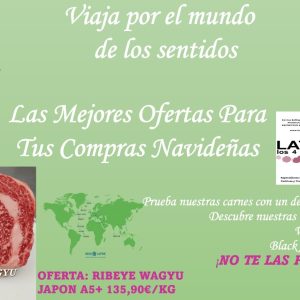 Ribeye Wagyu Japón A5+ BMS 10-12 (piezas 800-900 gr.)