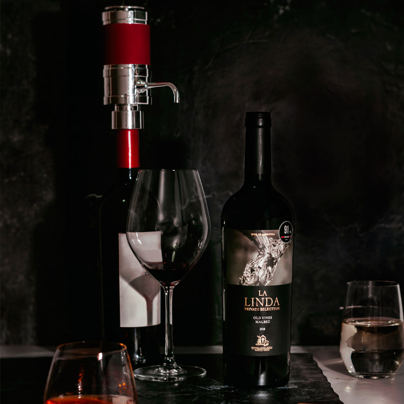 Aireador Eléctronico de Vinos