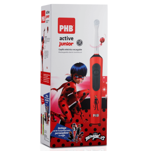 Cepillo eléctrico PHB Active Junior recargable Rojo