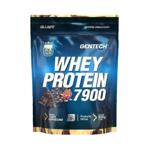 Gentech Whey Protein 7900 Café Capuccino x 500 Grs