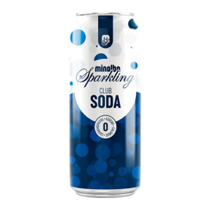 MINALBA SPARKLING CLUB SODA LATA 355 ML
