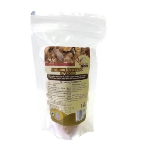 Jengibre desecado sin azúcar 150g. 100% natural