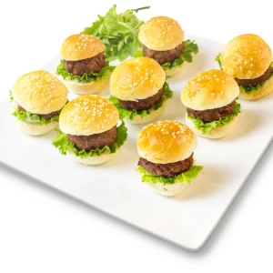 Mini Hamburguesas de Vacuno (8 unidades)