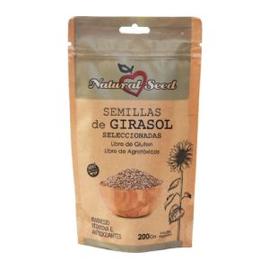 Natural Seed Semillas de Girasol Seleccionadas x 200 Grs