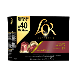 Capsulas Compatibles Nespresso® L’or® Barista Maxi Pack 40 unid.