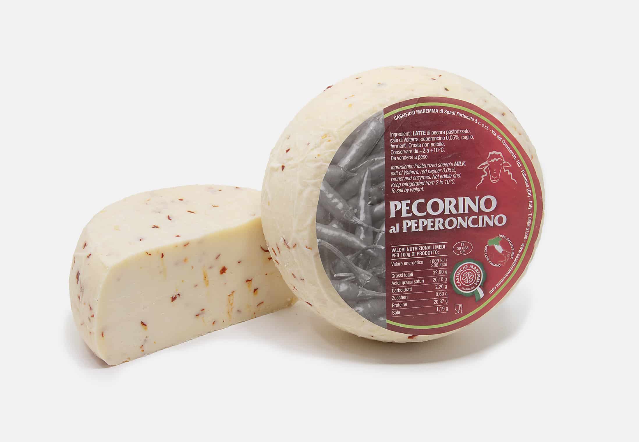Pecorino(queso de oveja) picante DOP