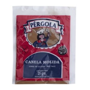 Pérgola Canela Molida Sin TACC x 25 Grs