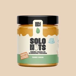 Crema suave de almendra tostada – Solo Nuts